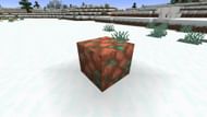 A raw copper block in Minecraft (Image via Reddit)
